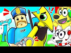 Roblox RAINBOW FRIENDS 2 but THEY GET ARRESTED..??