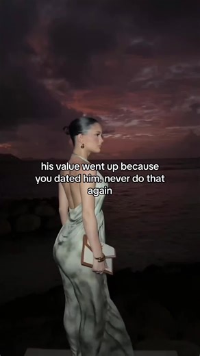 Elegant Sunset Fashion Shoot by the Seaside