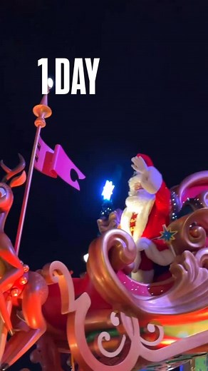 Christmas season at Disneyland Paris is 1 day away!  Disneys Enchanted Christmas Season runs from November 8th until January 6th for guides, vlogs and LIVE streams follow @nikandclare | NikandClare | Facebook