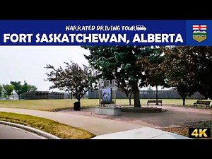 🚗 Fort Saskatchewan, Alberta 🌆 4K Drive