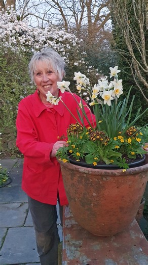 In this week’s compilation, Carol’s full of the joys of spring as she plants up a beautiful container and celebrates some of her favourite Cinderella plants. Tune in tonight 8pm BBC Two to find out more 🙂 #GardenersWorld #Gardening #Spring #GardenInspiration #PlantLove | BBC Gardeners World