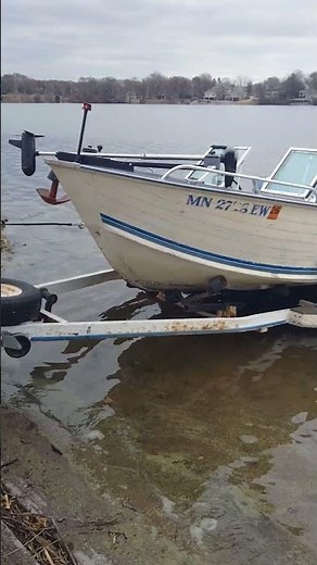 1985 Blue Fin 17ft boat w/Spectrum trailer