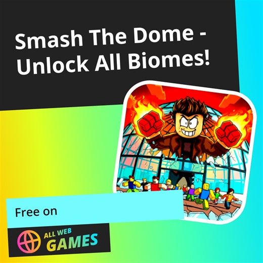 Smash The Dome - Unlock All Biomes!: Play Online For Free On AllWebGames