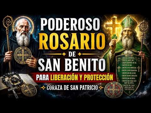 🙏 POWERFUL ROSARY OF SAINT BENEDICT FOR DELIVERANCE AND PROTECTION | Breastplate of Saint Patrick