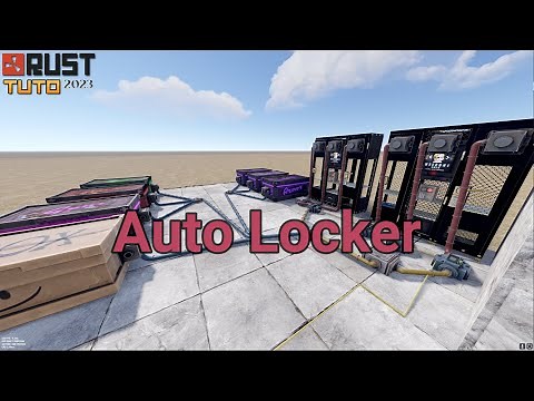 LOCKER AUTOMATISÉ ! TUTO ! RUST ! FR