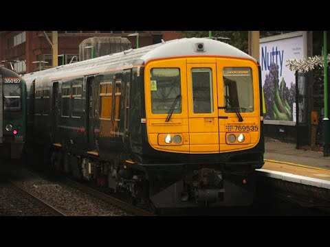 Ex GWR class 769s on a test run