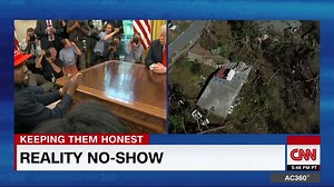 "The President was busy basking in the warm glow he no doubt feels when the cameras are rolling, when he is center stage, and a famous person is praising him to his face." On the bizarre, intersection of President Trump's meeting with Kanye West, while Americans in Florida and Georgia were simultaneously dealing with the aftermath of #HurricaneMichael, Anderson Cooper is #KeepingThemHonest | CNN Replay