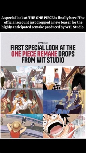 The animation we’ve always dreamed of is finally here. #onepiece #luffy