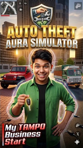 Auto Theft Aura Simulator Tampo Business Start 🚕💰🔥