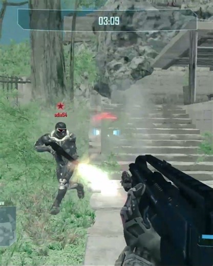 Crysis Wars | A gauss sniper on a tree branch! #shorts