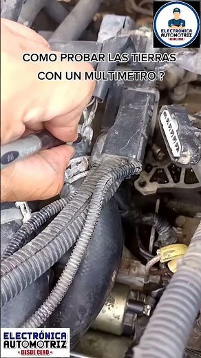 HOW TO TEST GROUND CONNECTIONS WITH A MULTIMETER!!! #automotiveelectronics #automobile