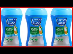 Fresh Step Cat Litter Crystals In Fresh Scent Cat Litter Box Deodorizer