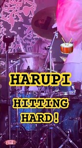 LOVEBITES Harupi hitting hard! 🥁