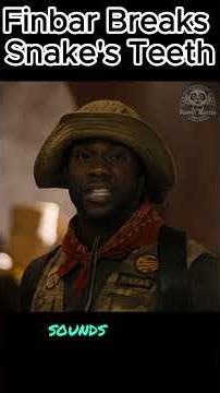 Finbar Breaks Snake’s Teeth 🐍😂 | Jumanji Funny Scene #shorts #jumanji #finbar