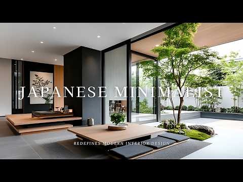 Dark Simplicity: The Essence of Japanese Minimalist Living Redefines Modern Interior Design