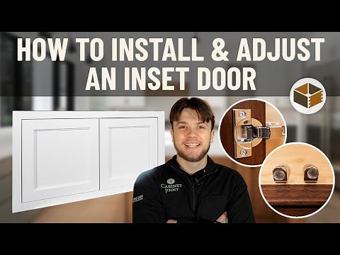 How to Install & Adjust an Inset Door | RTA Cabinet Assembly