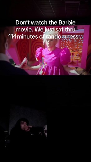 Ran to the movie theaters after i saw multiple tiktoks of people crying from the barbie movie… left tired and disappointed… As the Times report says “Barbie Is Very Pretty But Not Very Deep” dont waste your money. This movie is for children… @Barbie Movie