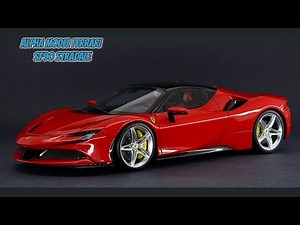 Full Build - Alpha Model 1/24 Ferrari SF90 Stradale