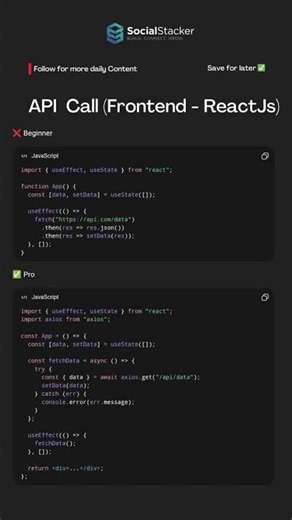 Fetching APIs In ReactJs 🔥 | APIs Calling In ReactJs
