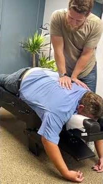 Loud chiropractic pops!