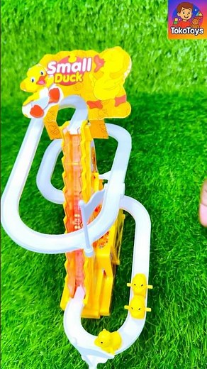 Small Duck Toy Track | Fun Duck Climbing Toy for Kids | TokoToys #shorts #shortvideo