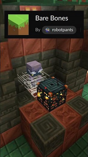 Minecraft X Bare Bone Resource Pack #minecraft #shorts