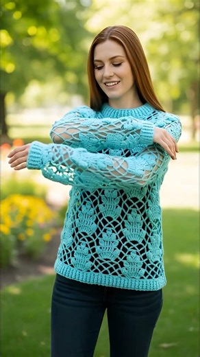 Crochet pullover pattern
