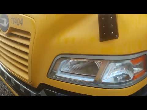 2011 blue bird vision handy bus #11509 walk around 