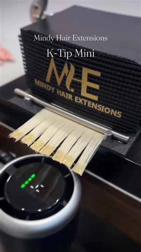 mindyhairextensions | Mindy Hair Extensions — K-Tip Mini Set!! * Lightning-fast encapsulation — up to several flat tip in a single motion *Flawless results -... | Instagram