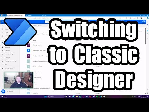 How to Switch to the Classic Designer in Power Automate | 2023 Tutorial