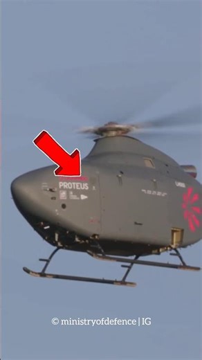 Royal Navy Autonomous Helicopter #shorts #ramkarnan