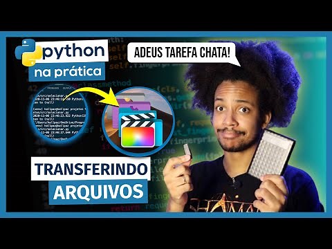 Como COPIAR Arquivos e Pastas em Python | Python na Prática #8 | Consertando meu Editor de Vídeo - 2