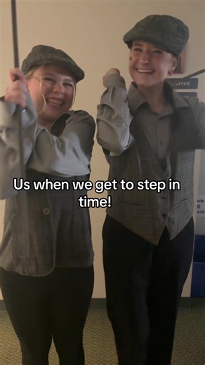 Yippee yippee!! #stepintime #marypoppins #tuff #aura #wesohitthat