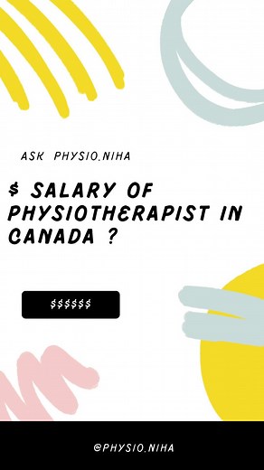 PhysioNiha.com on Instagram: "Money is not everything 💰 PT practice in Canada is valued, PT is respected, and comes with a lot of responsibility and rewards 🤩 The average physiotherapist salary in Canada is $78,682 per year or $40.35 per hour. Entry-level positions start at $70,103 per year, while most experienced workers make up to $92,960 per year. (By Job bank Canada) Disclaimer; Living expense is high in Canada so keep that in mind as well when looking/comparing salaries between the contin