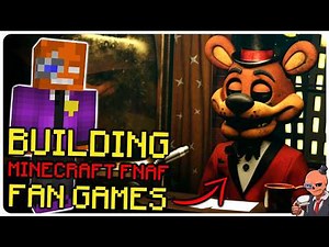 Building FNAF Bite at Freddy's in Minecraft // Building FNAF Fan Games