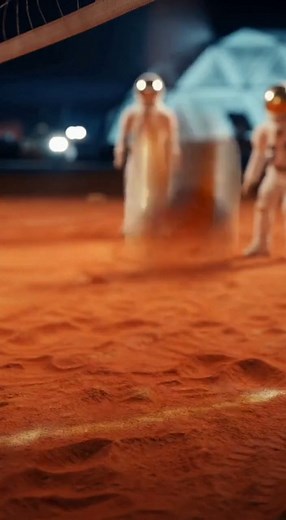 Beneath the stars of Mars, four astronauts light up the night with the first volleyball match ever played off Earth. The glow, the dust, the laughter — this is what the future of human exploration looks like. Cinematic, realistic, emotional. Mars has never looked more alive. #NASA #MarsMission #Astronauts #SpaceCinematics #MarsNight #CinematicAI #LifeOnMars #AIArtVideo #8KUltraRealism #FutureOnMars #RedPlanet #SpaceExploration #NASA2025 #HumanityInSpace #MarsVolleyball #ScienceFictionRealism #Sp