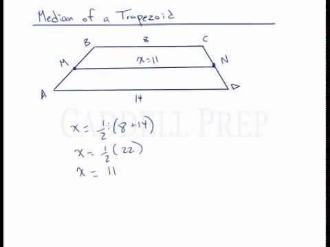 Median of a Trapezoid