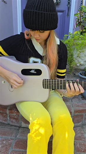𝕊𝔸𝕃𝔼𝕄 🩷 on Instagram: "thank you so much @lavamusicofficial for this AMAZING guitar!! I absolutely love it, and I can’t wait to keep exploring what it can do! (also this would be a great Christmas present for someone who wants to learn guitar 😉🎄) #lavamusic #guitars #guitarunboxing"