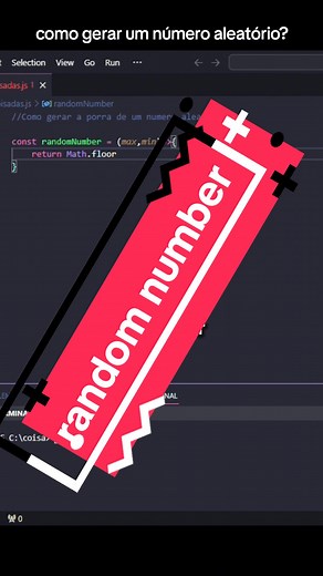 Gerando Número Aleatório em JavaScript