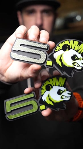 The Louver Labs 🧪 Custom Car Emblems on Instagram: "I've got to say, these came out absolutely insane! The green pop is awesome, but the textured lines in the 5 set it all off! What do you think? #mustanggt #mustangnation #mustangfanclub #fordperformance"