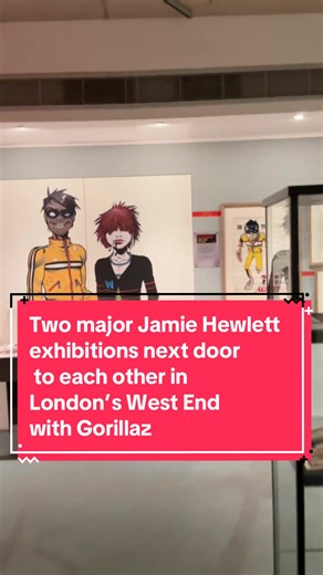 Two major Jamie Hewlett exhibitions almost next door to each other in London’s West End with Gorillaz, Oxford Street and the Cartoon Museum, right now #london #jamiehewllet #gorillaz #cartoonmuseum @Gorillaz @Cartoon_Museum @OxfordStreetW1 @J. Draper London
