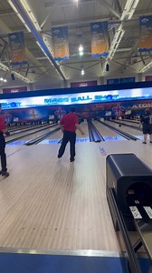 KS Athlete Marcus curves the ball & knocks down all but 1 pin in the Mass Ball Shot at the Special Olympics North America Unified Bowling Championship 🎳🔥😳 #SONAbowling #OneTeam #bowling | Special Olympics Kansas