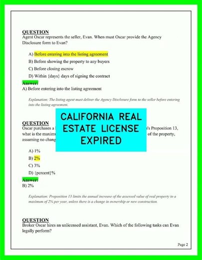 CALIFORNIA REAL ESTATE LICENSE EXPIRED GUIDE 2026: Renewal Steps, Requirements & Updates UPDATED!