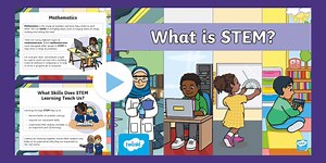 KS1 What is STEM? PowerPoint