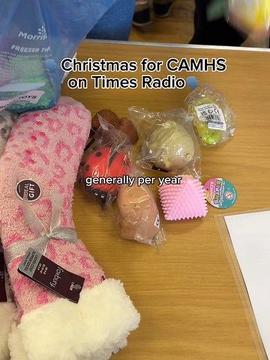 We were reminiscing this week at Christmas For CAMHS HQ about when one of our trustees, Yvette, spoke to Jane and Fi on @listentotimesradio in 2024. We thought we'd share this little clip with you too 😊🎄🎁 #CAMHS #YouthMentalHealth #SmallCharity #SpreadingJoy #MentalHealthAwareness #ChristmasInABox #UKCharity