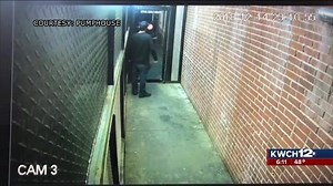 24K views · 76 reactions | SHOCKING VIDEO: Pumphouse captured surveillance video of a man destroying their window Friday night. #kwch12 | KWCH 12 News | Facebook