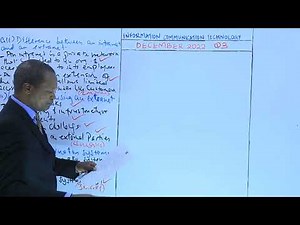 ICT - December 2022 Question 3