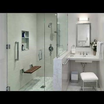 25 + Handicapped equipped ADA Compliant Barrier Free shower | Barrier Free Showers