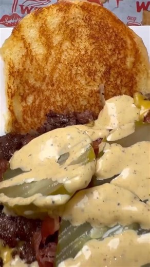 83K views · 806 reactions | With Love Always is the best smash burger in Las Vegas, but the sleeper hit that many don’t know about are their delicious dipped french custard ice cream cones. This month’s flavor is Lemon Pound Cake and it may be the most delicious treat in the city right now. #vegas #lasvegas #vegasstarfish #vegaslocal #vegasfood | VegasStarfish’s Tips & Tricks | Facebook