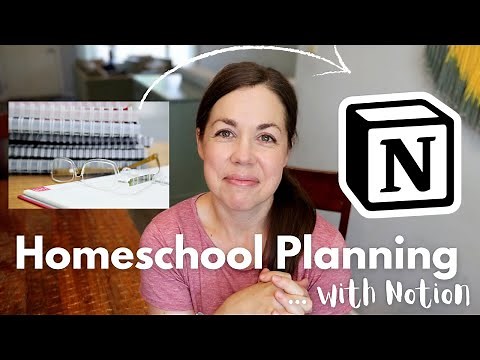 Digital Homeschool Planning with NOTION II Big Picture, Record Keeping, Curriculum Lists, etc.